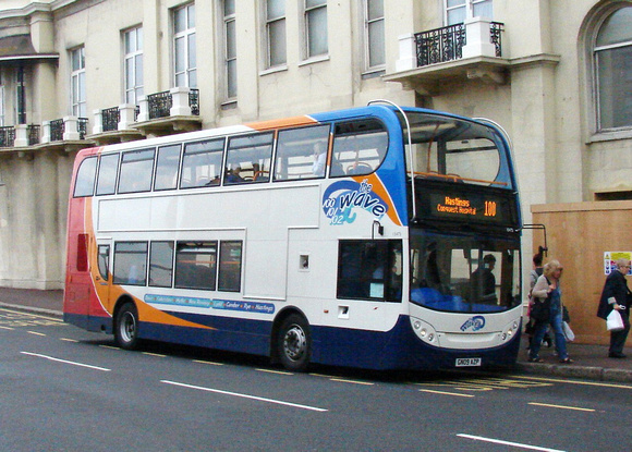 Route 100, Stagecoach East Kent 15475, GN09AZP, Hastings
