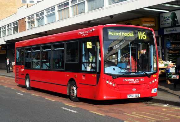 Route 116, London United RATP, DLE17, SN60EBZ, Hounslow