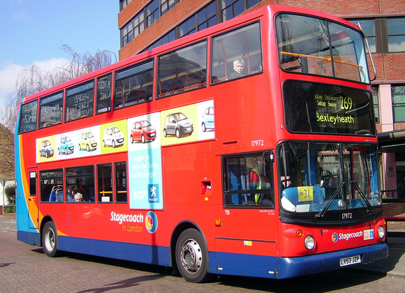 Route 269, Stagecoach London 17972, LX53JZP, Bromley
