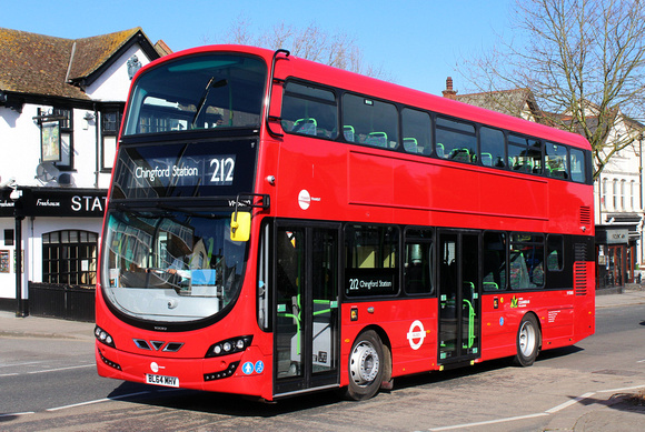 Route 212, Tower Transit, VH38110, BL64MHV, Chingford