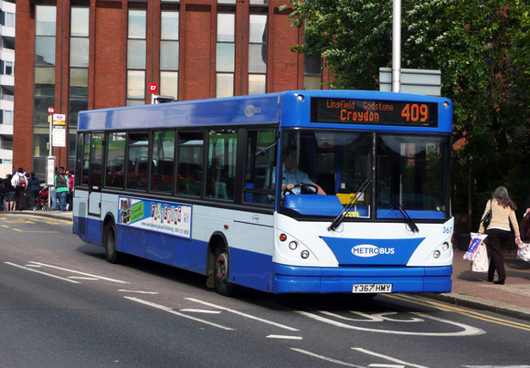 Route 409, Metrobus 367, Y367HMY, East Croydon