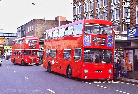 Route 2B, London Transport, DMS2370, OJD370R, Brixton