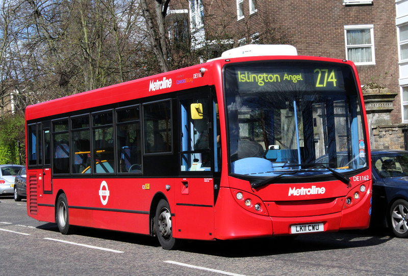 London Bus Routes | Route 274: Islington Angel - Lancaster Gate