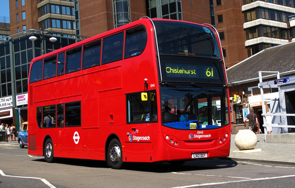 Route 61, Stagecoach London 10148, LX12DGY, Bromley