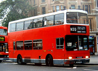 Route N20, MTL London, S13, J813HMC, Trafalgar Square
