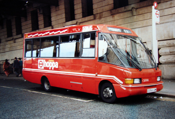 Route C1, London Buses, D354JUM, Waterloo