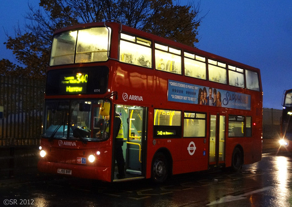 Route 340, Arriva The Shires, 6174, LJ55BVF, Edgware