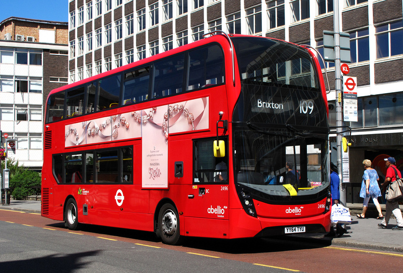 London Bus Routes | Route 109: Brixton - Croydon Town Centre