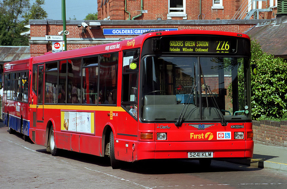 Route 226, First London, DML241, S241KLM, Golders Green