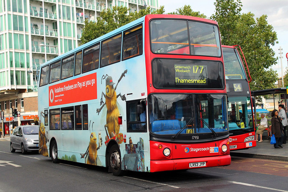 Route 177, Stagecoach London 17951, LX53JYP, Woolwich