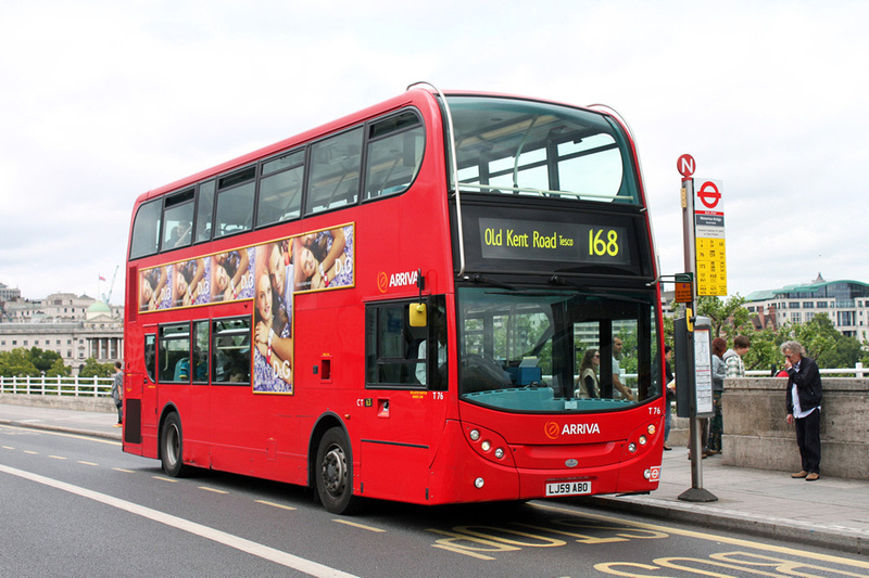 London Bus Routes | Route 168: Hampstead Heath - Old Kent Road, Tesco