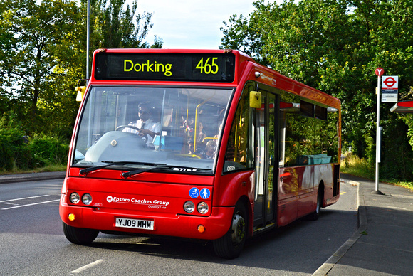 Route 465, Quality Line, OP25, YJ09MHM, Chessington