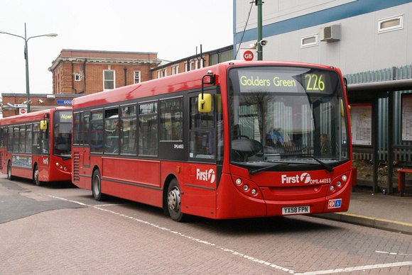 Route 226, First London, DML44053, YX58FPN, Golders Green