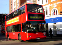 Route 185, East Thames Buses, VP1, X149FBB, Victoria