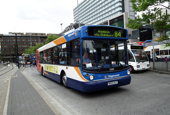 Route 84, Stagecoach Manchester 22100, MX54XLF, Manchester