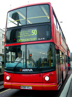 Route 50, Arriva London, DLA181, W381VGJ, Croydon