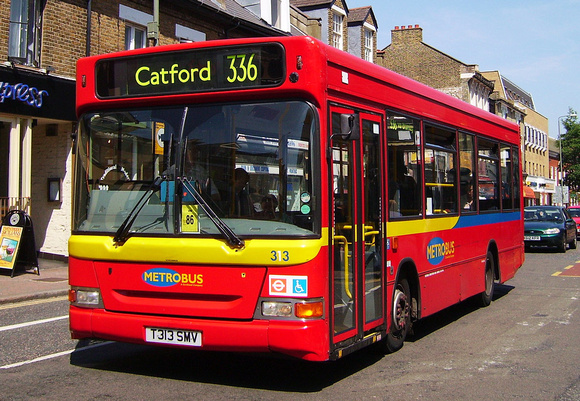 Route 336, Metrobus 313, T313SMV, Bromley