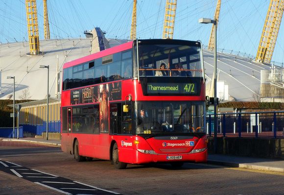Route 472, Stagecoach London 15069, LX09AEP, North Greenwich
