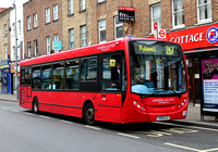 Route 267, London United RATP, DE28, YX09HJY, Hammersmith