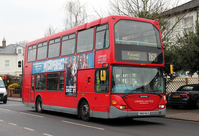 London Bus Routes | Route 267: Fulwell - Hammersmith | Route 267 ...