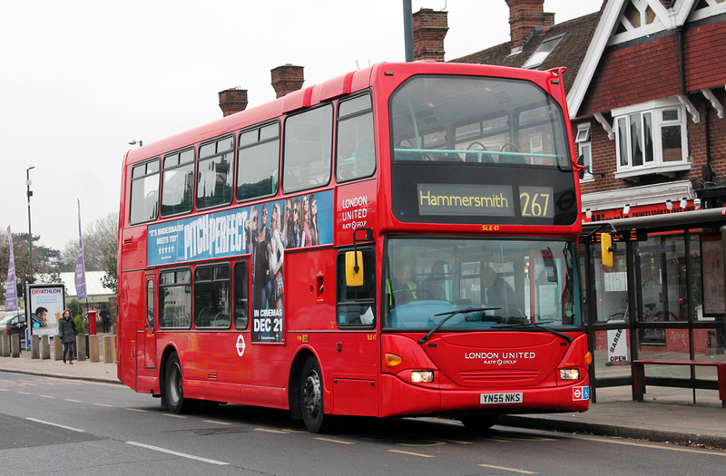 London Bus Routes | Route 267: Fulwell - Hammersmith | Route 267 ...