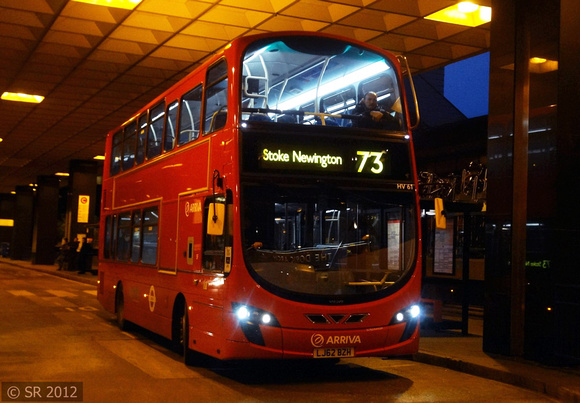 Route 73, Arriva London, HV61, LJ62BZH, Euston