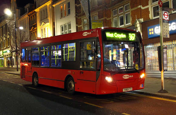 Route 367, Metrobus 152, YX60FTV, Bromley