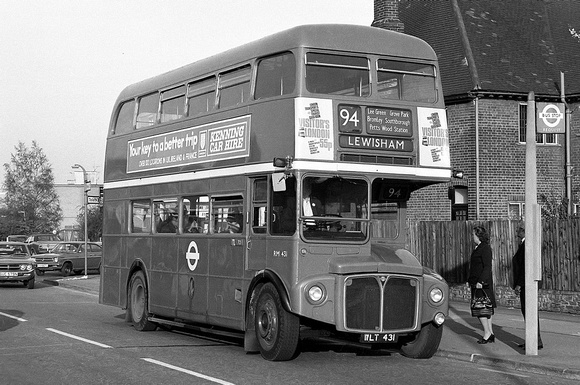 Route 94, London Transport, RM431, WLT431