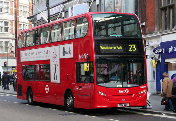 Route 23, First London, DN33776, SN12AVR, Oxford Street