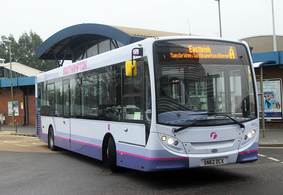 Route A, First In Hampshire 44534, SN62DCX, Southampton
