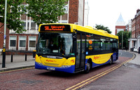 Route 588, Anglian Buses 413, YN07LFU, Norwich