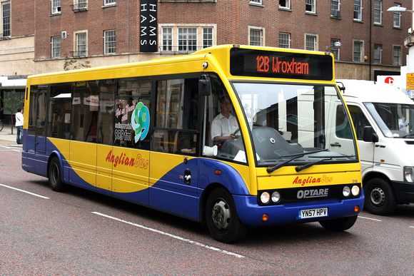 Route 12B, Anglian Buses 316, YN57HPV