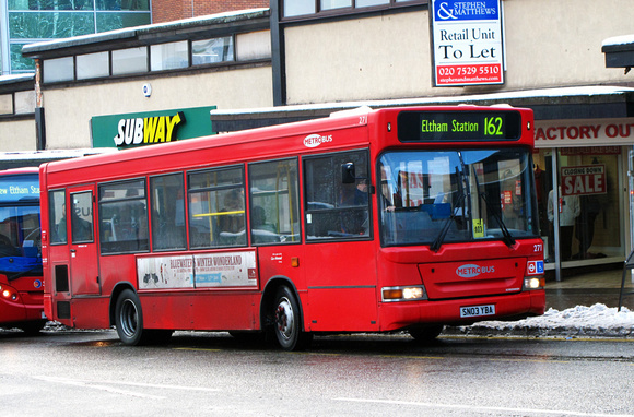 Route 162, Metrobus 271, SN03YBA, Bromley