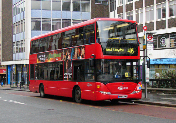 Route 405, Metrobus 955, YR58SNY, Croydon