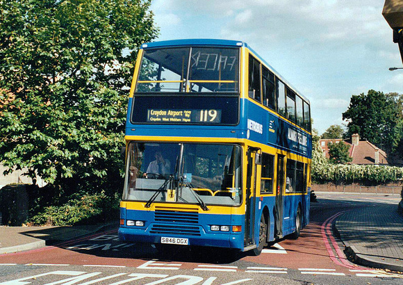 Route 119, Metrobus 846, S846DGX, Bromley