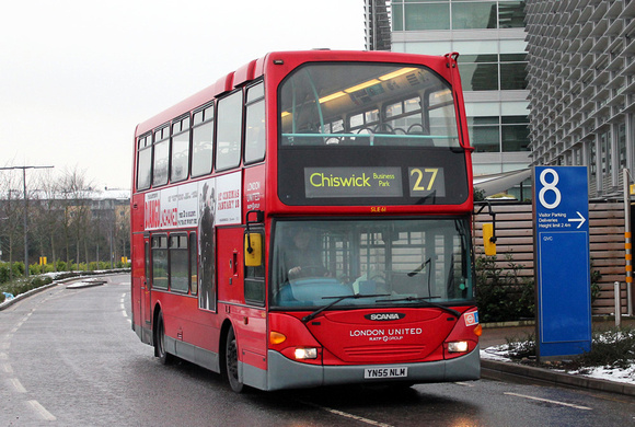 Route 27, London United RATP, SLE61, YN55NLM, Chiswick