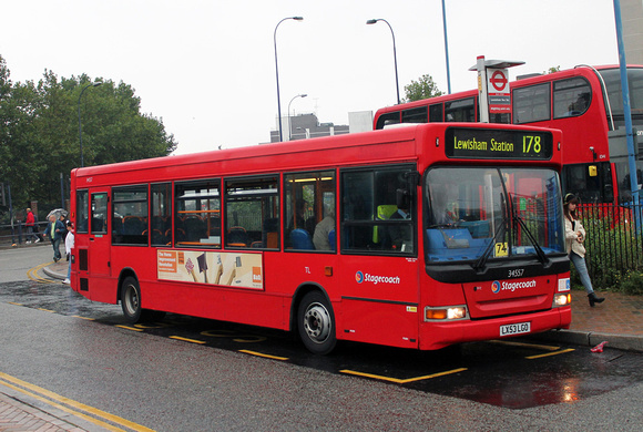 Route 178, Stagecoach London 34557, LX53LGO, Lewisham