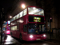 Route N550, Stagecoach London 18253, LX04FYW, Trafalgar Square