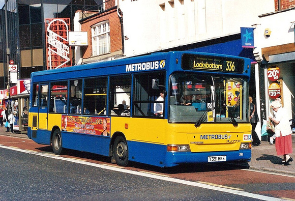 Route 336, Metrobus 391, Y391HKE, Bromley
