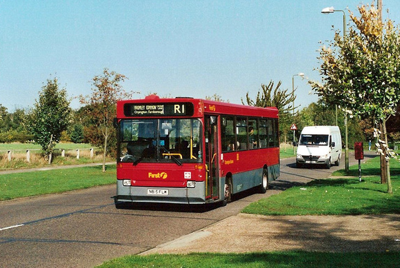 Route R1, First Centrewest, DP15, N815FLW, St Paul's Cray