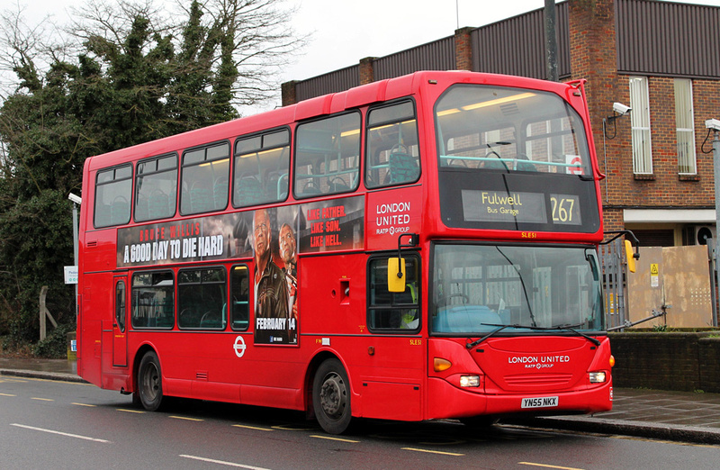 London Bus Routes | Route 267: Fulwell - Hammersmith | Route 267 ...