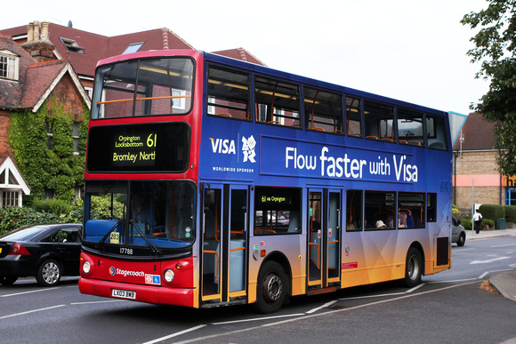 Route 61, Stagecoach London 17788, LX03BWB, Bromley