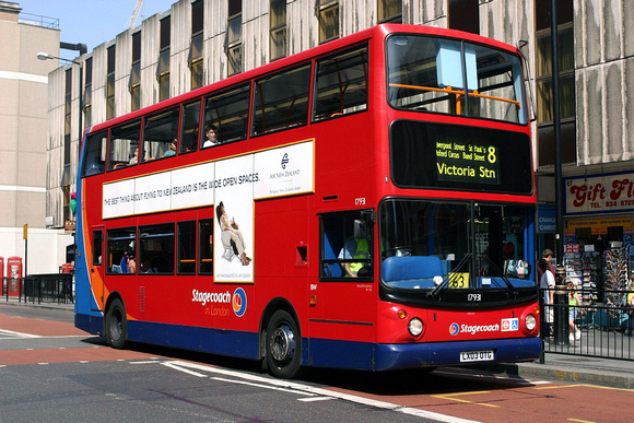 Route 8, Stagecoach London 17931, LX03OTG
