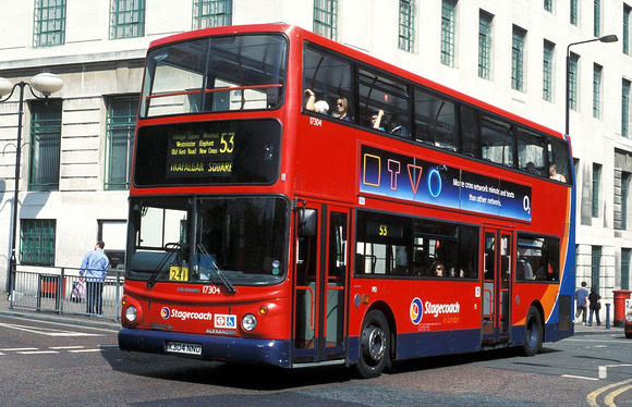 Route 53, Stagecoach London 17304, X304NNO, Woolwich