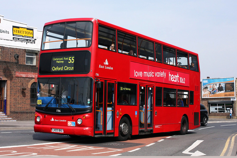 London Bus Routes | Route 55: Walthamstow - Oxford Circus