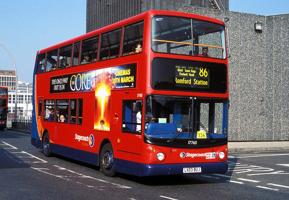Route 86, Stagecoach London 17760, LX03BUJ