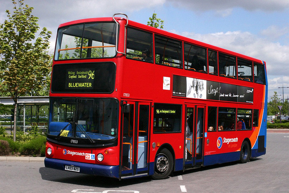 Route 96, Stagecoach London 17853, LX03BZG, Bluewater