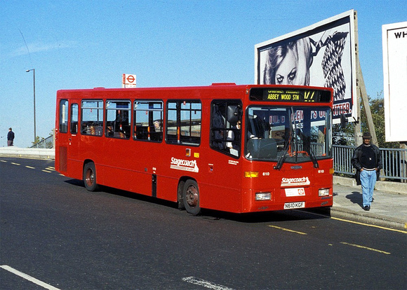 Route 177, Stagecoach London 610, N610KGF, Plumstead