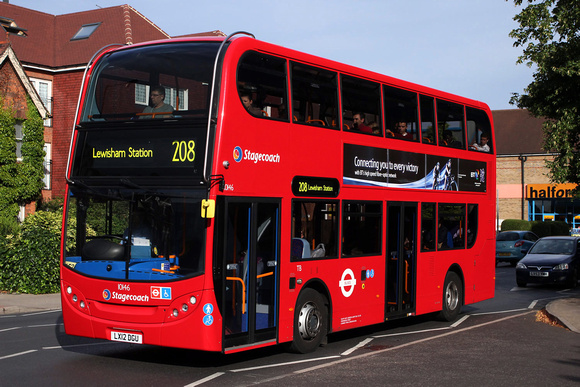 Route 208, Stagecoach London 10146, LX12DGU, Bromley