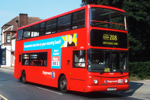 Route 208, Stagecoach London 17349, X349NNO, Orpington